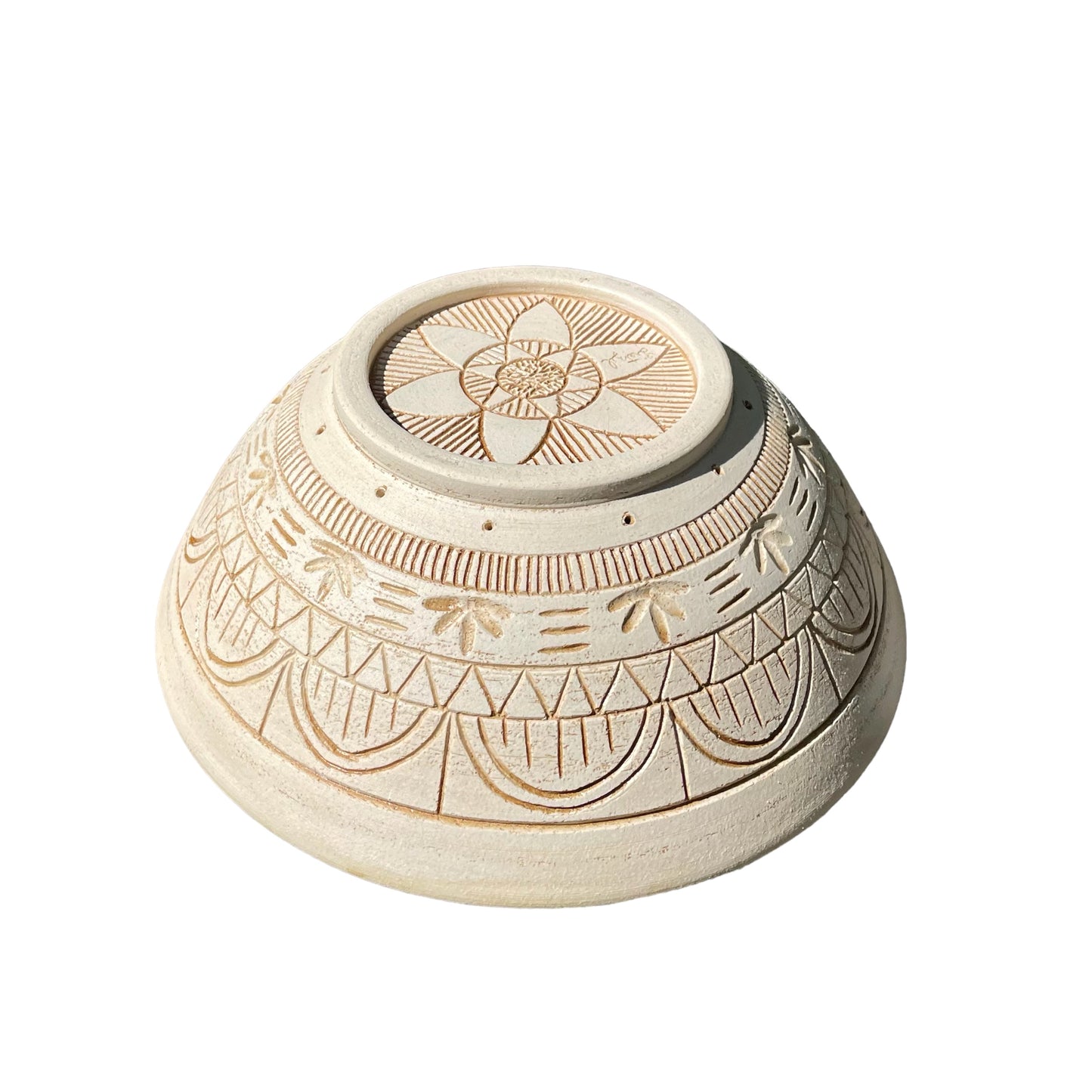 Medium Carved Bowl