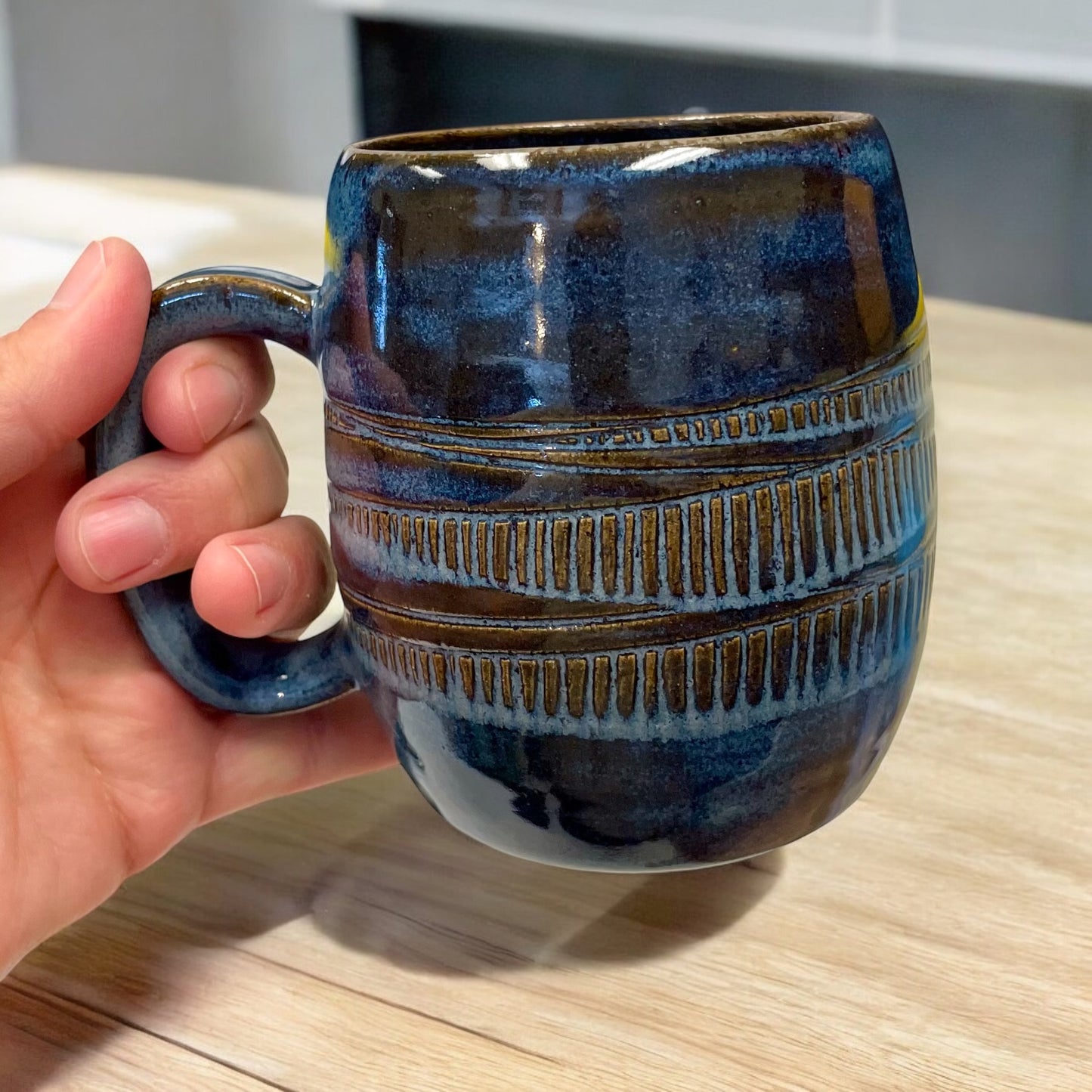 Blue Lines Mug