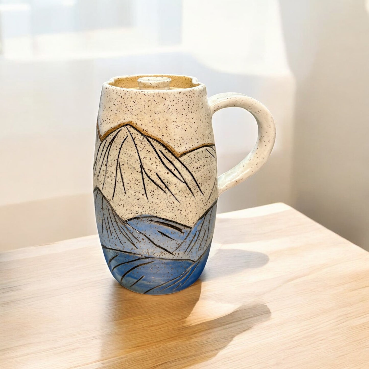 To-Go Blue Mountain Mug