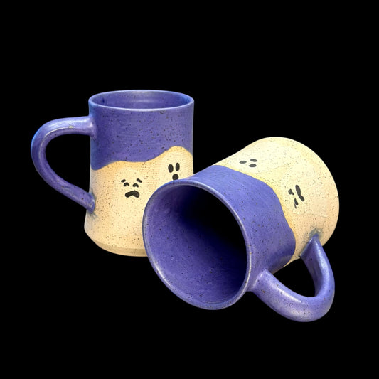 Purple Ghost Mugs