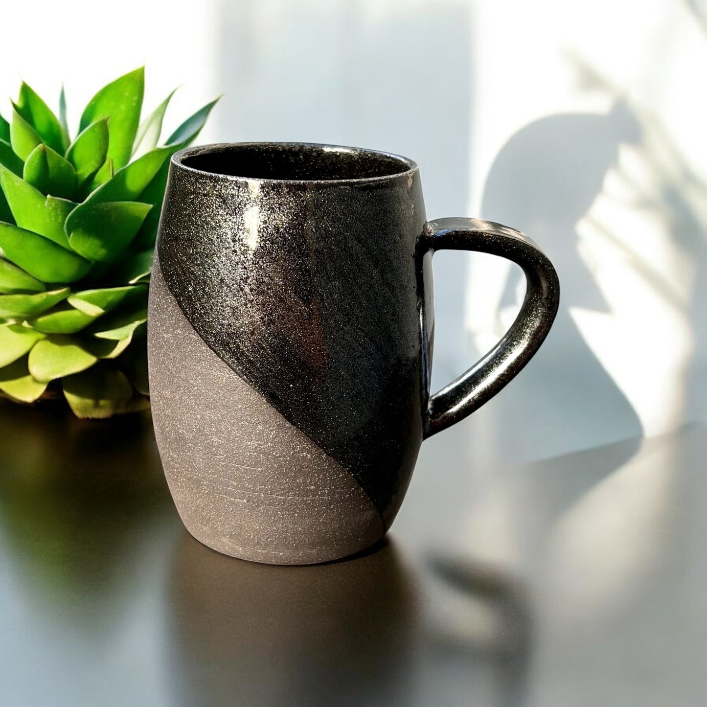 Black Sparkle Mug