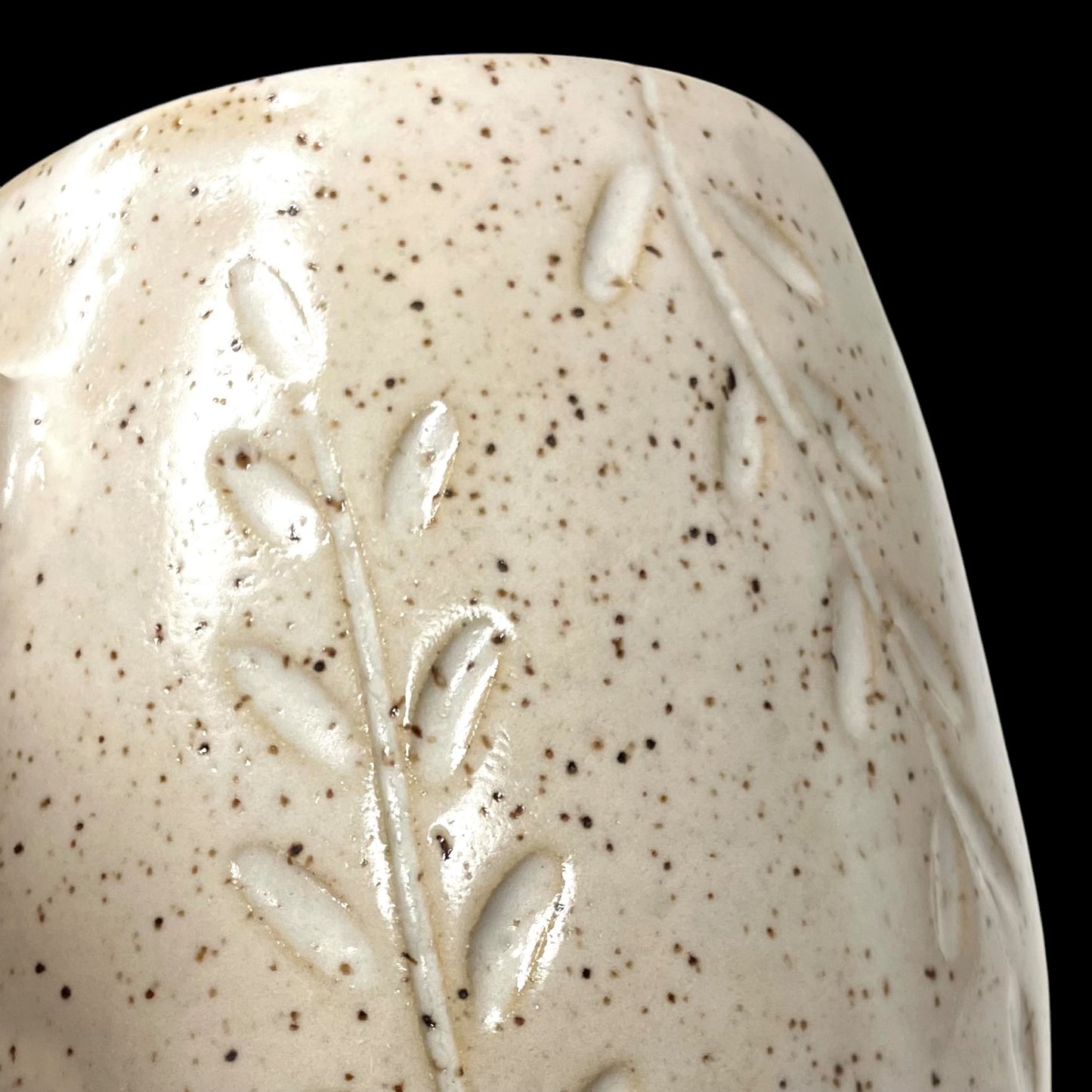 White Leaf Mug