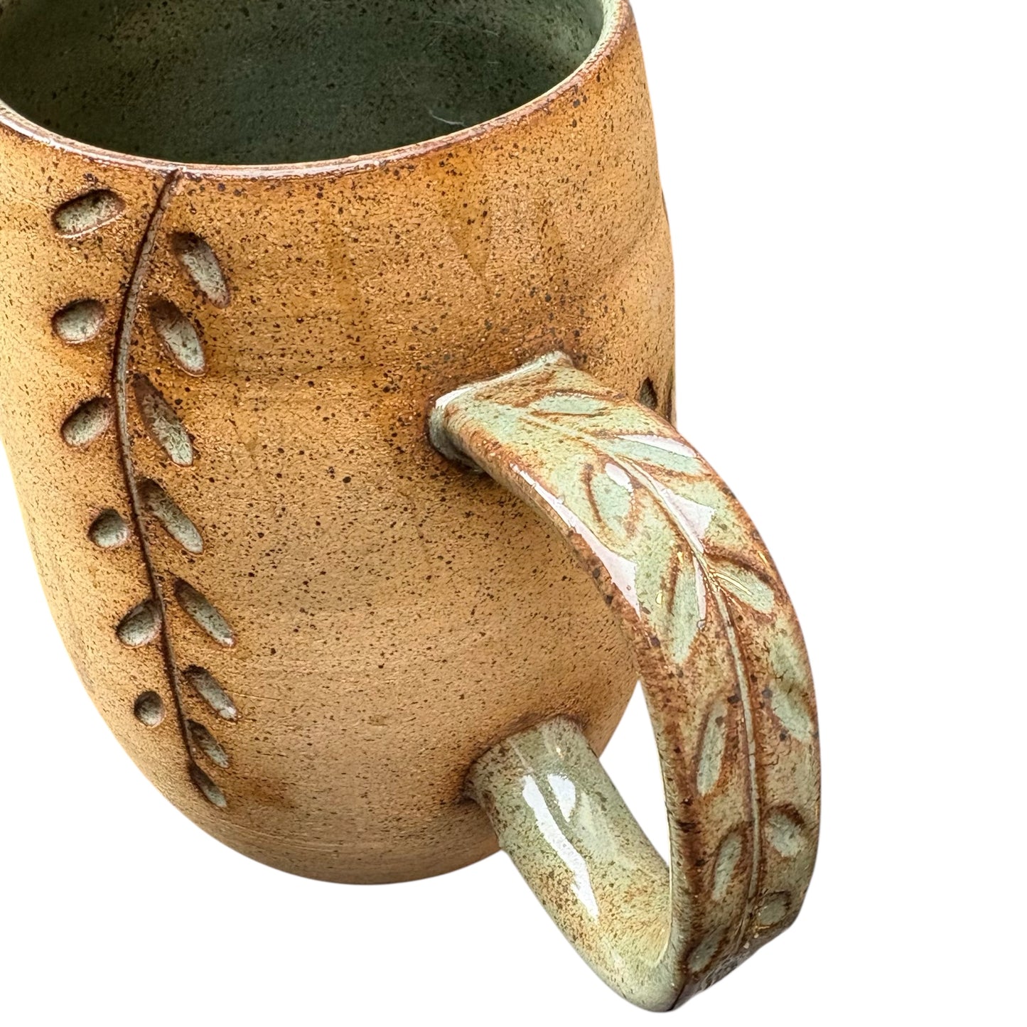 Green Leaves Mug