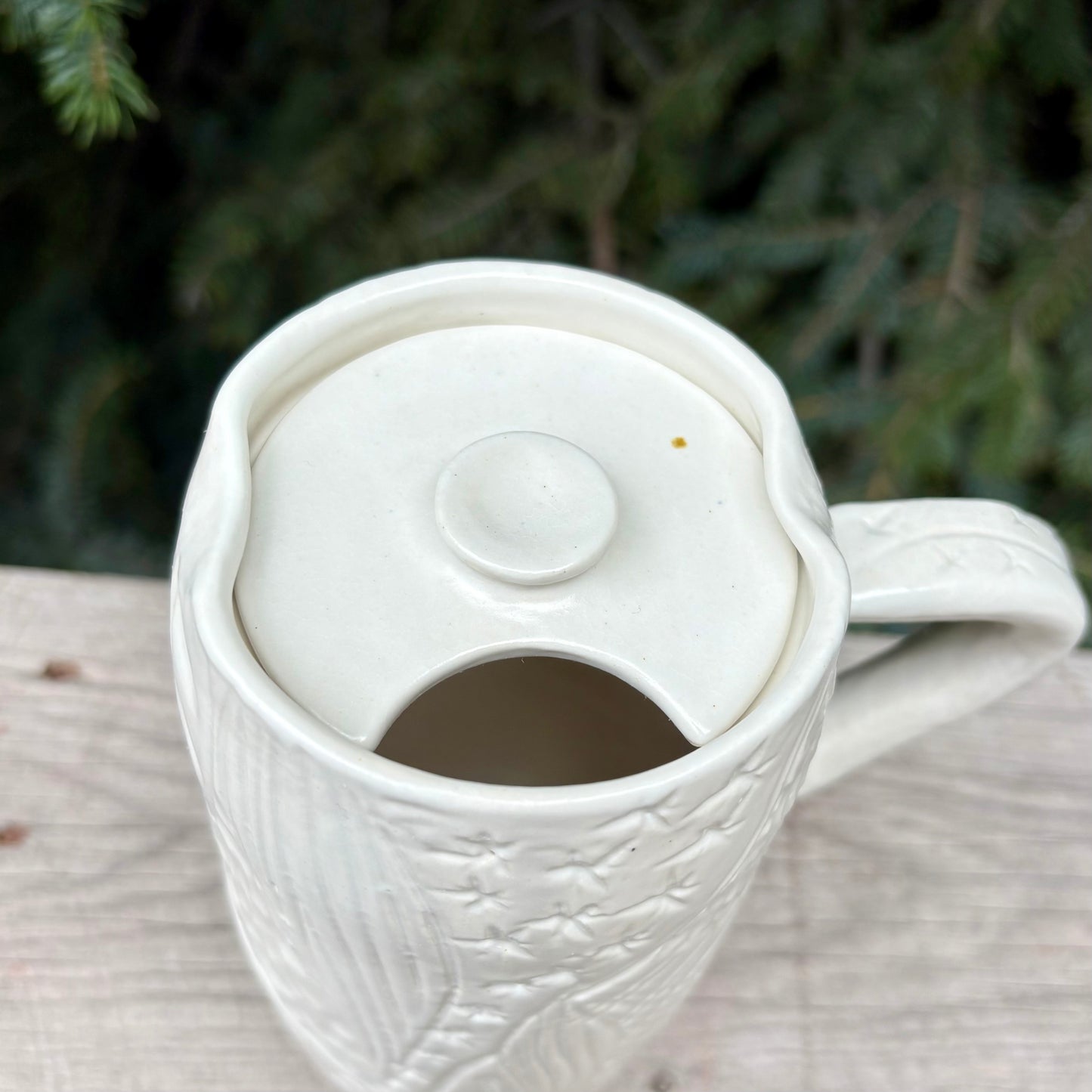 To-Go Satin Carved Mug