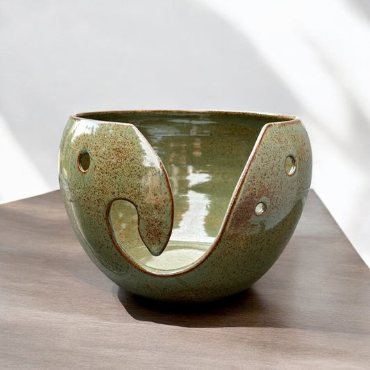 Green Yarn Bowl