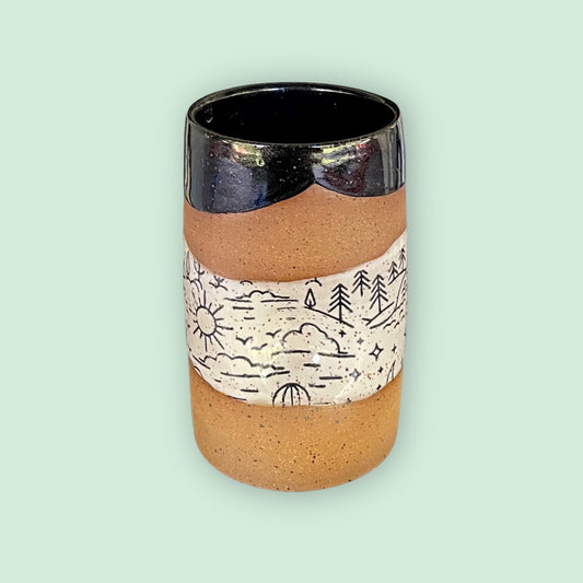 Tall Wanderlust Tumbler