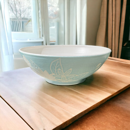 Large Floral Bowl