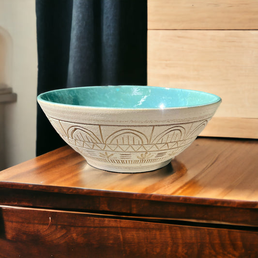 Medium Carved Bowl